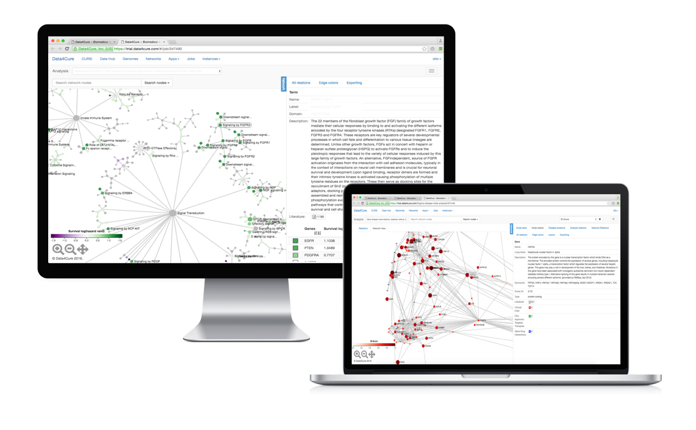 Data4Cure Disease Maps